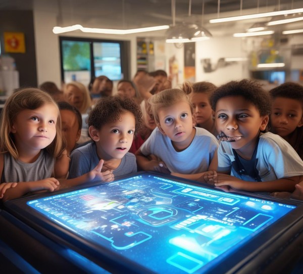 一年级学生，科技与创新的未来探索的探索